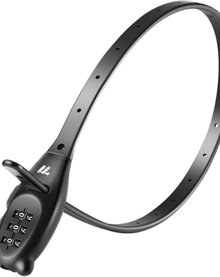 Problems Solved 3-digit combination cable lock with adjustable zip tie style, designed for securing bike racks.