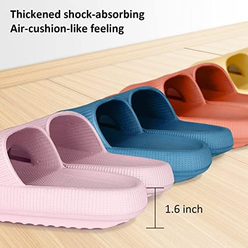 Cloud Shoes, Airfoot Slippers, Bathing Slippers, Rubber Non-Slip Mules, Open Toe Sandals