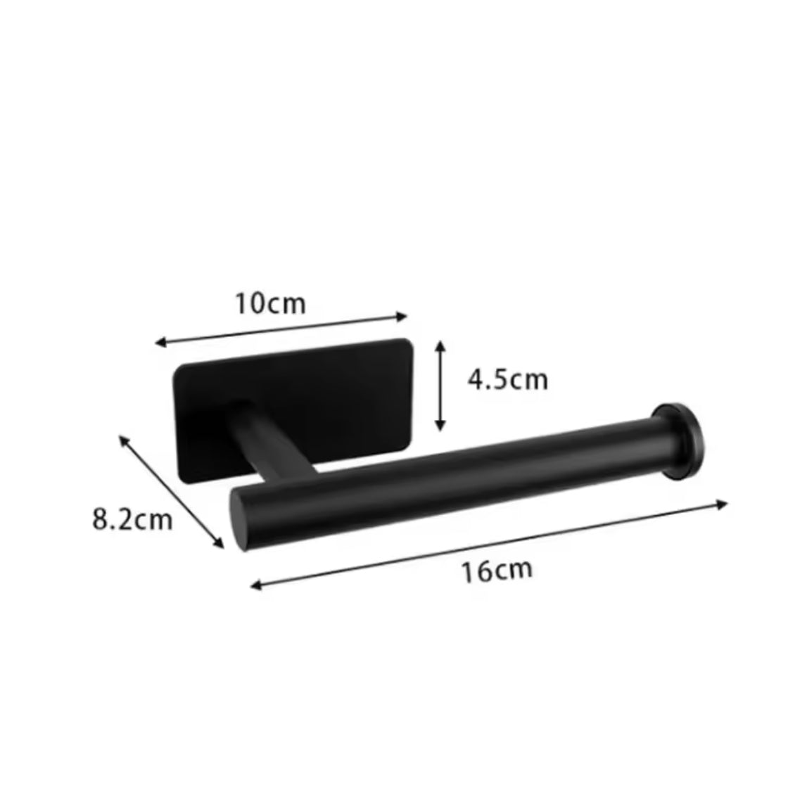 Stainless Steel Toilet Roll Holder Self Adhesive in Bathroom - Problems Solved