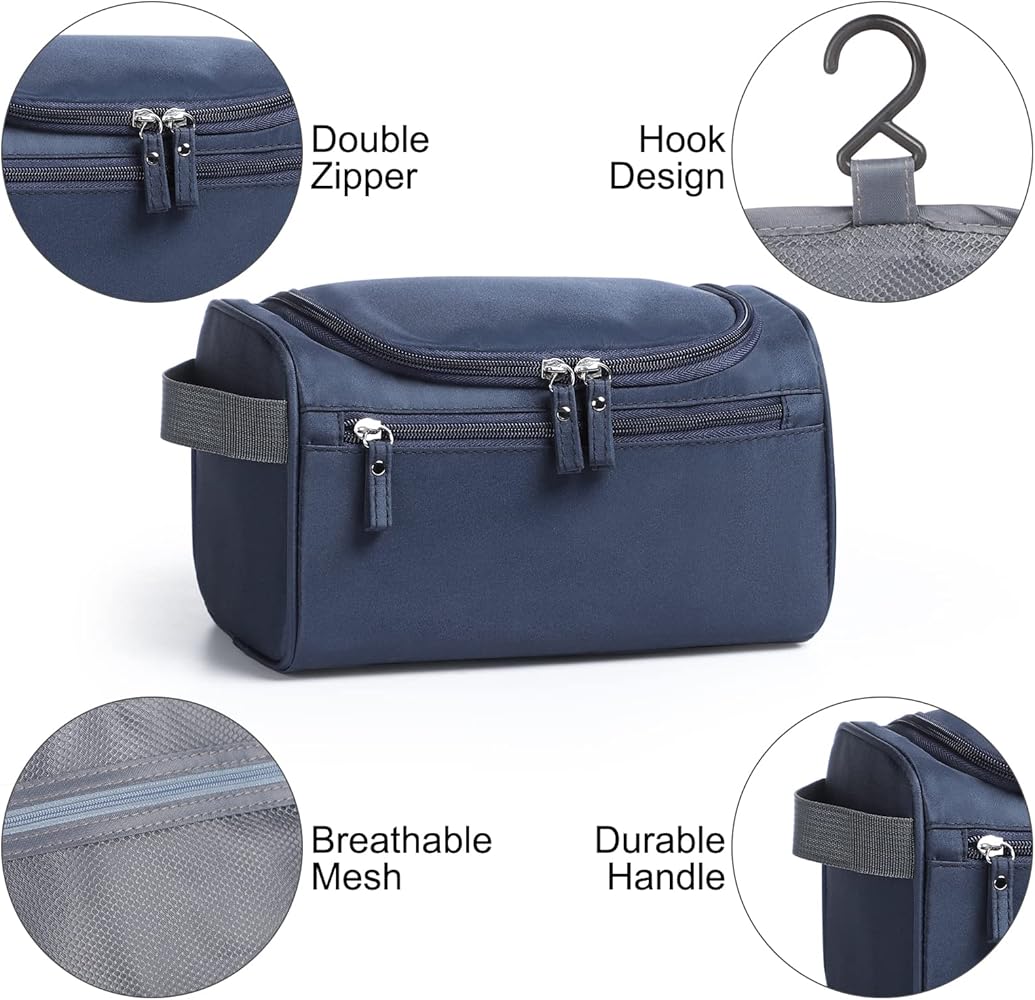 Toiletry Bag, Etercycle Hanging Wash Bag Travel Toiletry Bag Waterproof Bathroom Bag