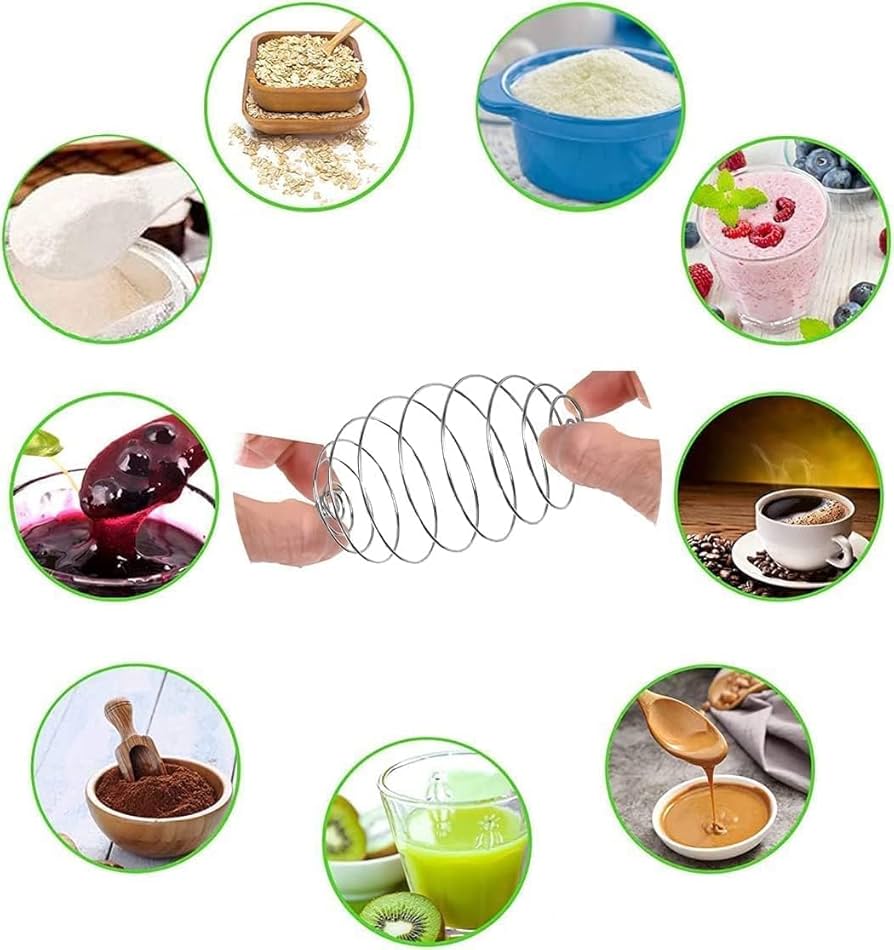 2Pcs Stainless Steel Bottle Mixer Ball, Shaker Balls, Protein Shaker Ball, Blender Balls