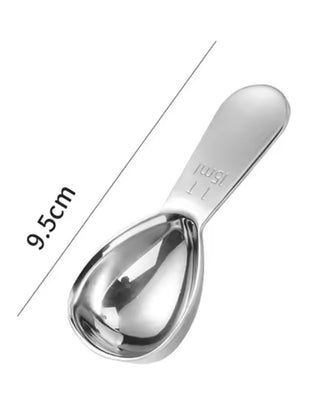 U-Taste 18/8 Stainless Steel Coffee Scoop 15ml Metal Measuring Spoon with Handle