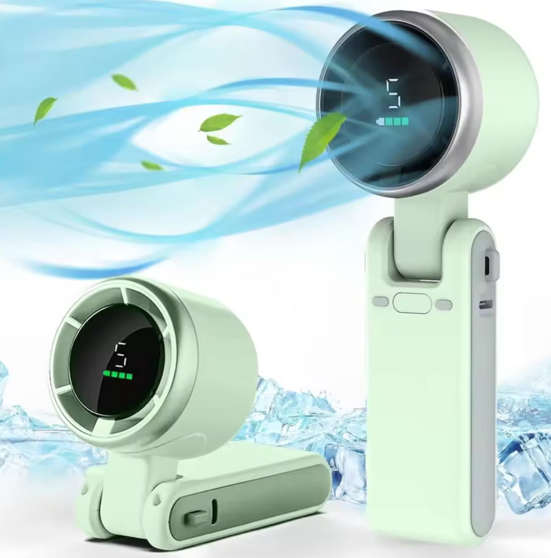 3-in-1 Fan, 5-speed, 3600mAh Rechargeable - Problems Solved