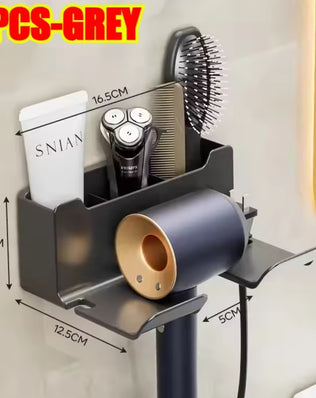 Wall-Mounted Hair Dryer & Styling Tool Holder - Problems Solved