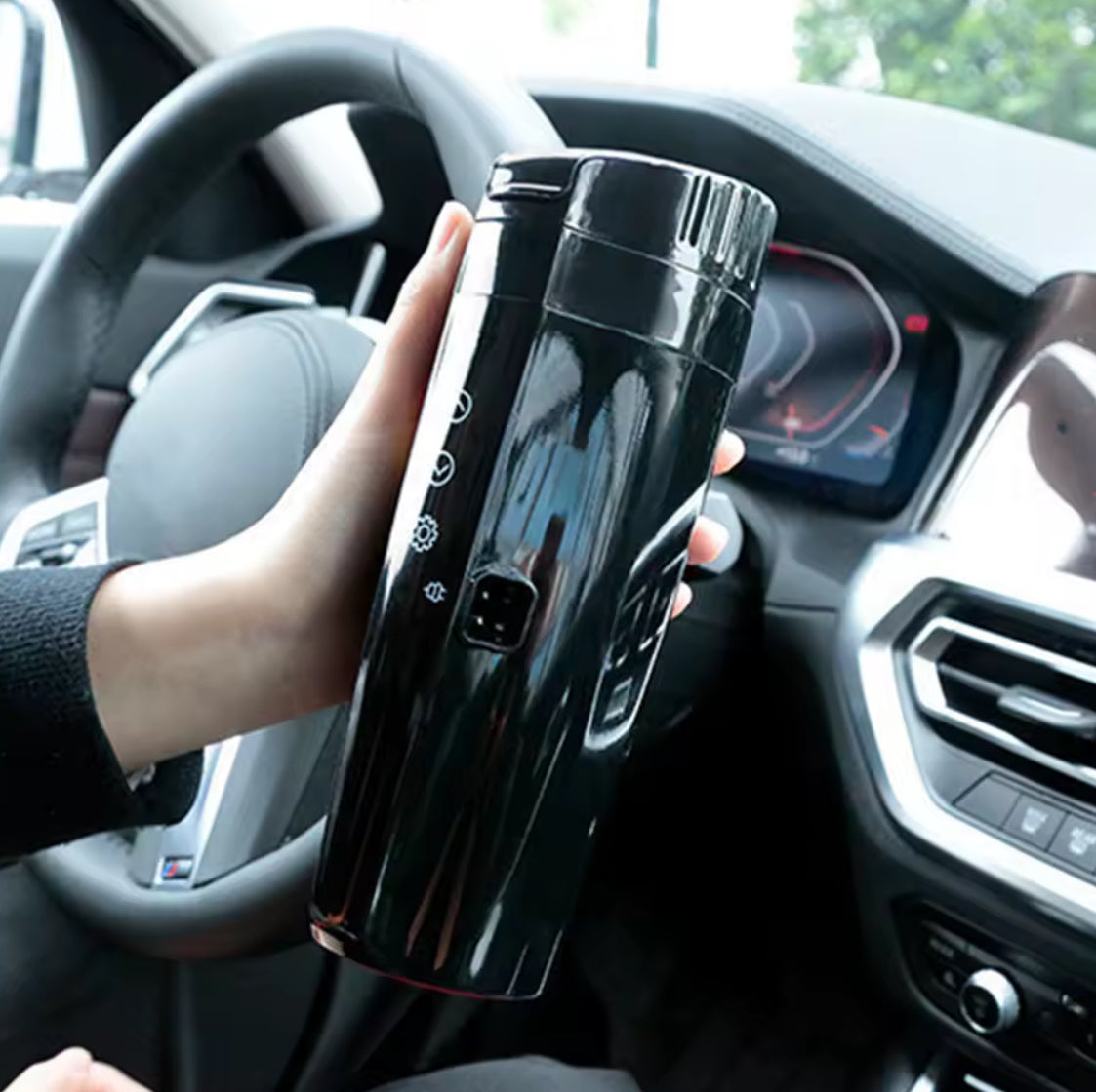 Stainless Car Heated Smart Mug With Temperature Control Electric - Problems Solved