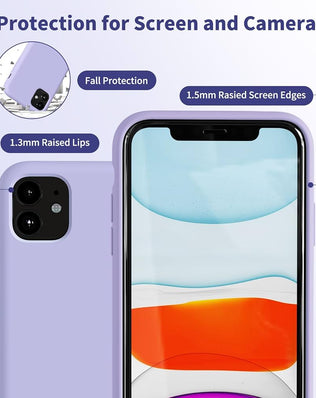 Silicone Case iPhone 11 Case Soft Ultra Slim Protective Shockproof Liquid Case