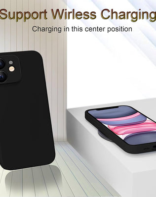 Problems Solved silicone iPhone 11 case with soft gel rubber cover, shockproof and protective for the phone.