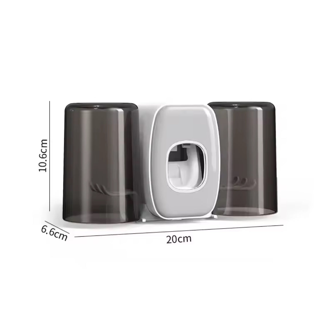 Toothbrush Holder With Cup Holder Toothpaste Dispenser Without Drilling - Problems Solved