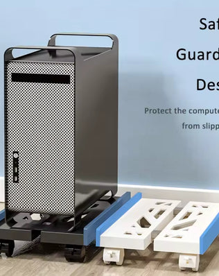 Adjustable Mobile CPU Stand, Ventilated Computer Tower Stand - Problems Solved