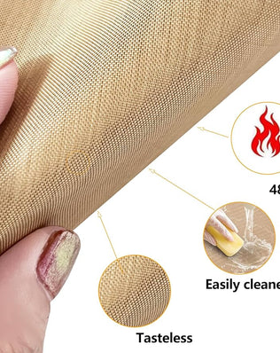 Pack of 10 Non-Stick Oven
Liners, Silicone Baking Mats & Paper, Ideal for Bottom of Oven
