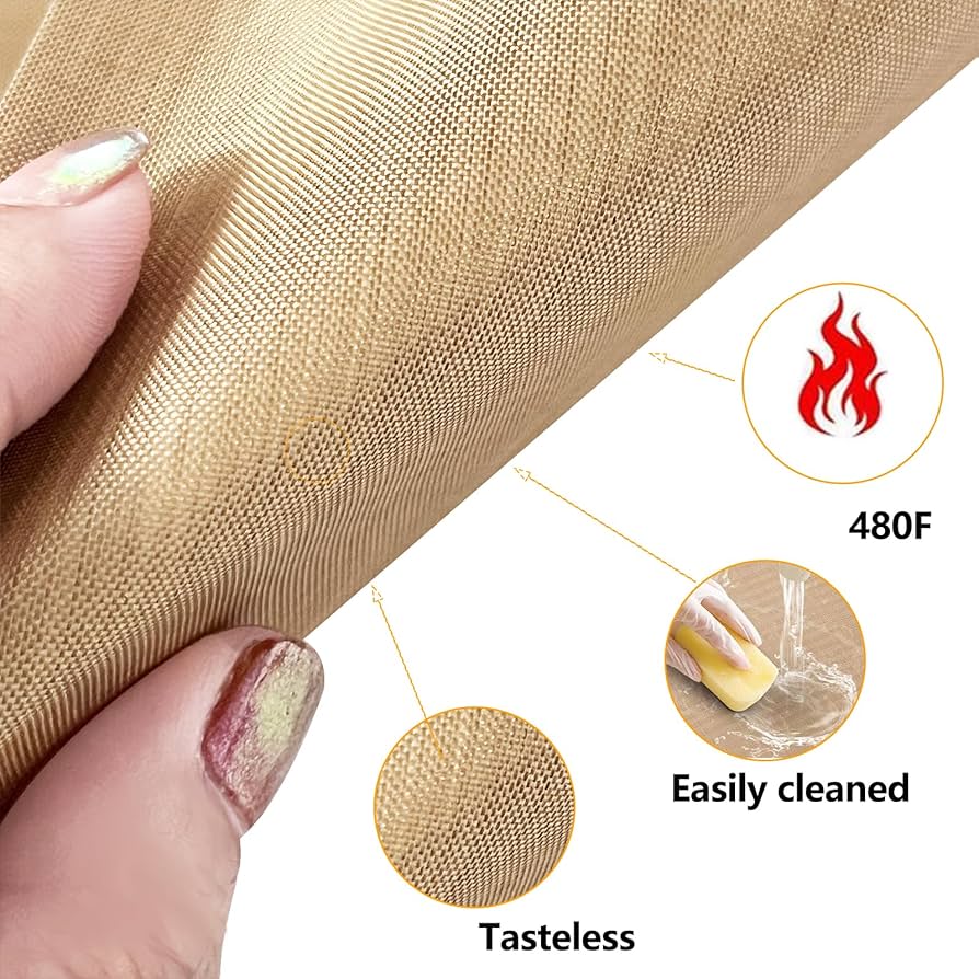 Pack of 10 Non-Stick Oven
Liners, Silicone Baking Mats & Paper, Ideal for Bottom of Oven