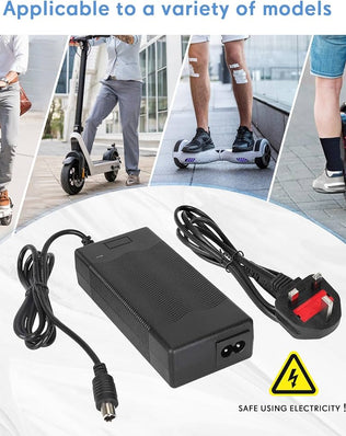 Problems Solved 42V 2A electric scooter charger compatible with Xiaomi M365, Pro, Pro 2, and Xiaomi 3 models.