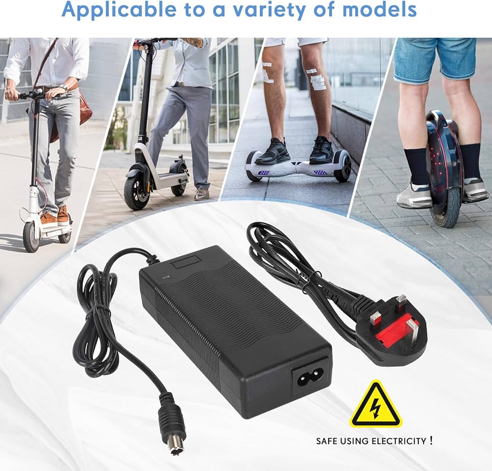 Problems Solved 42V 2A electric scooter charger compatible with Xiaomi M365, Pro, Pro 2, and Xiaomi 3 models.