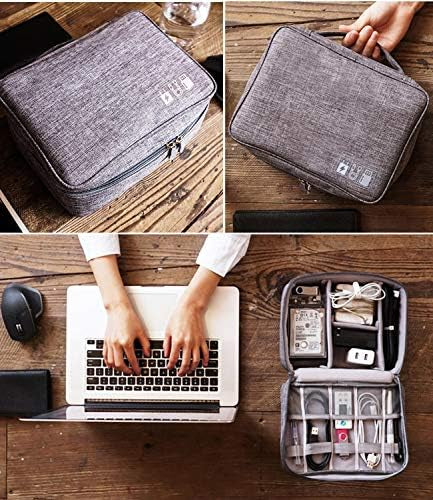 Travel Cable Organizer Bag, Electronics Accessories Organizer Bag, Universal Travel
