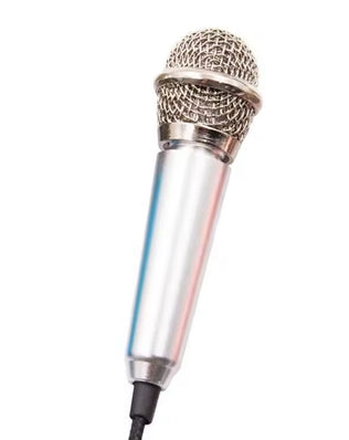 Problems Solved handheld mini stereo microphone with 3.5mm jack for portable studio and speech recording.