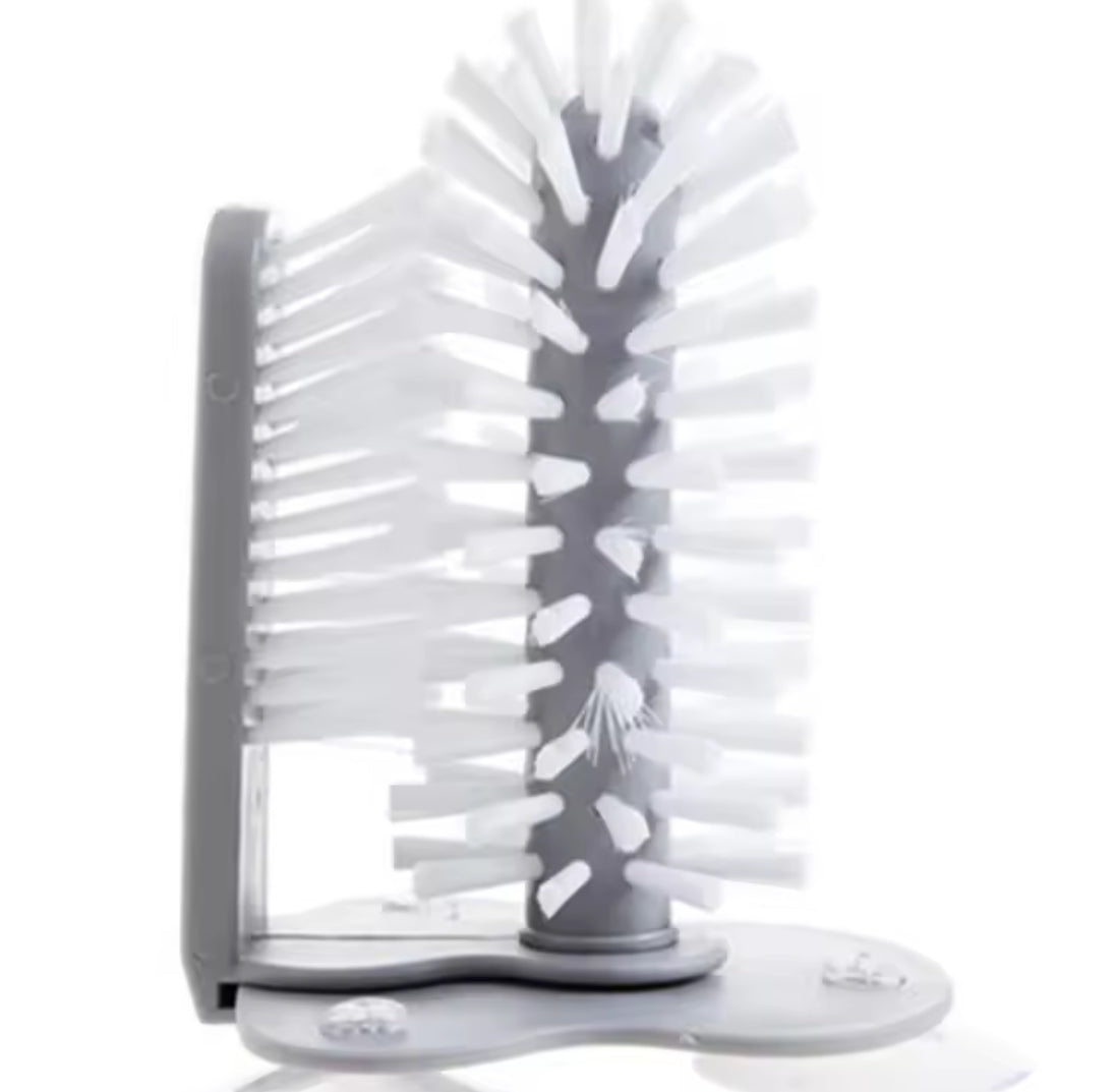 2-in-1 Suction Cup Glass & Bottle Scrubber for Sink - Problems Solved