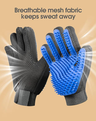 Pet Grooming Glove, Gentle Pet Grooming Glove Brush, Efficient Pet Hair Remover Glove