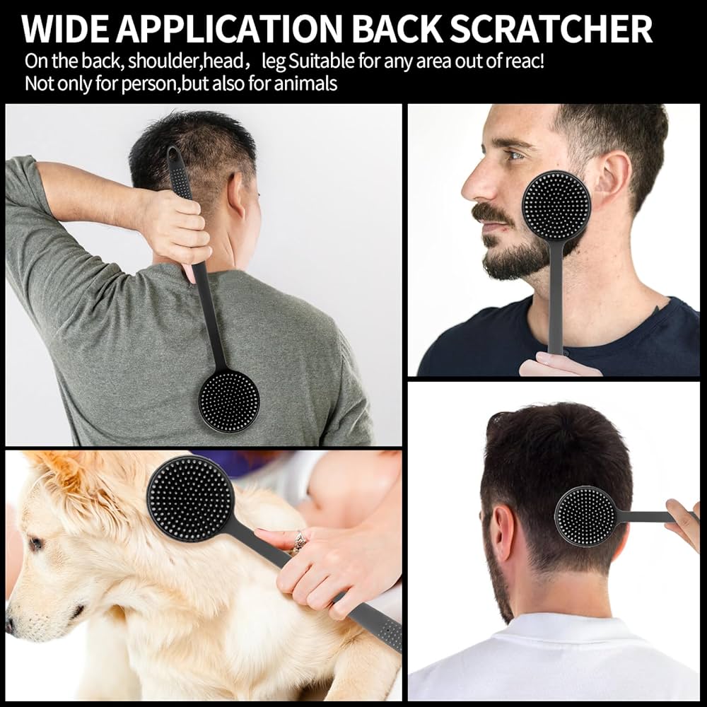 Back Scratcher, 2024 New All Body Scratcher with 2 Scratch Surface, Back Massager