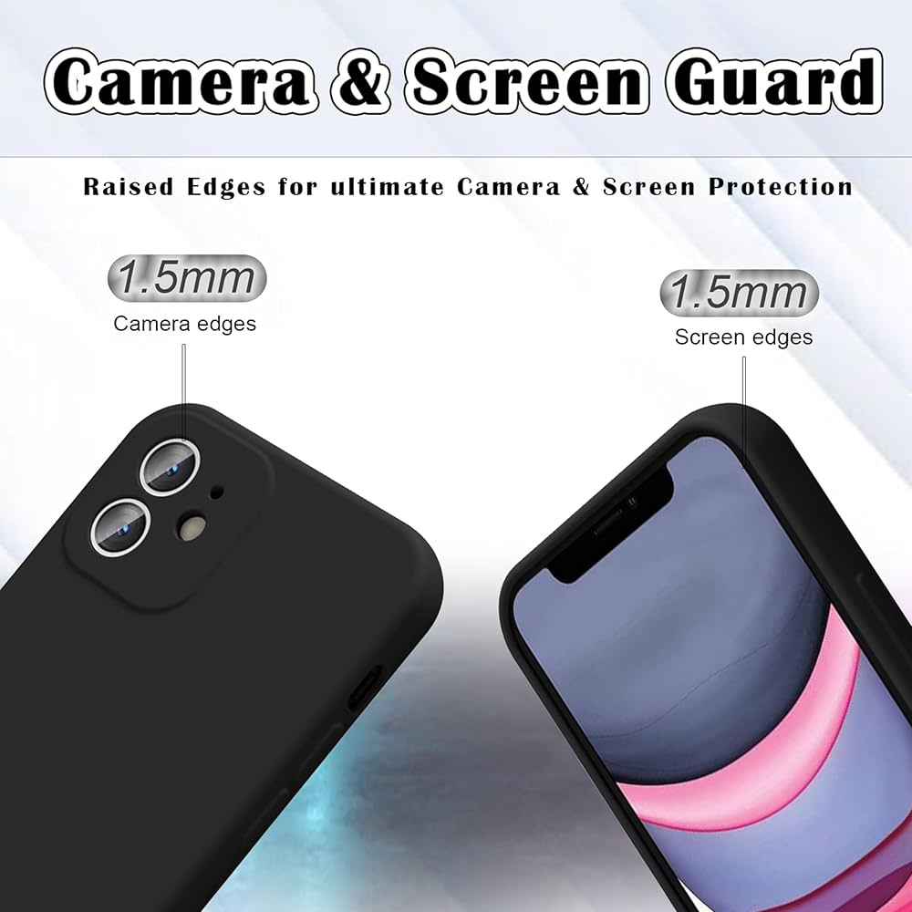 Problems Solved silicone iPhone 11 case with soft gel rubber cover, shockproof and protective phone case for iPhone 11.