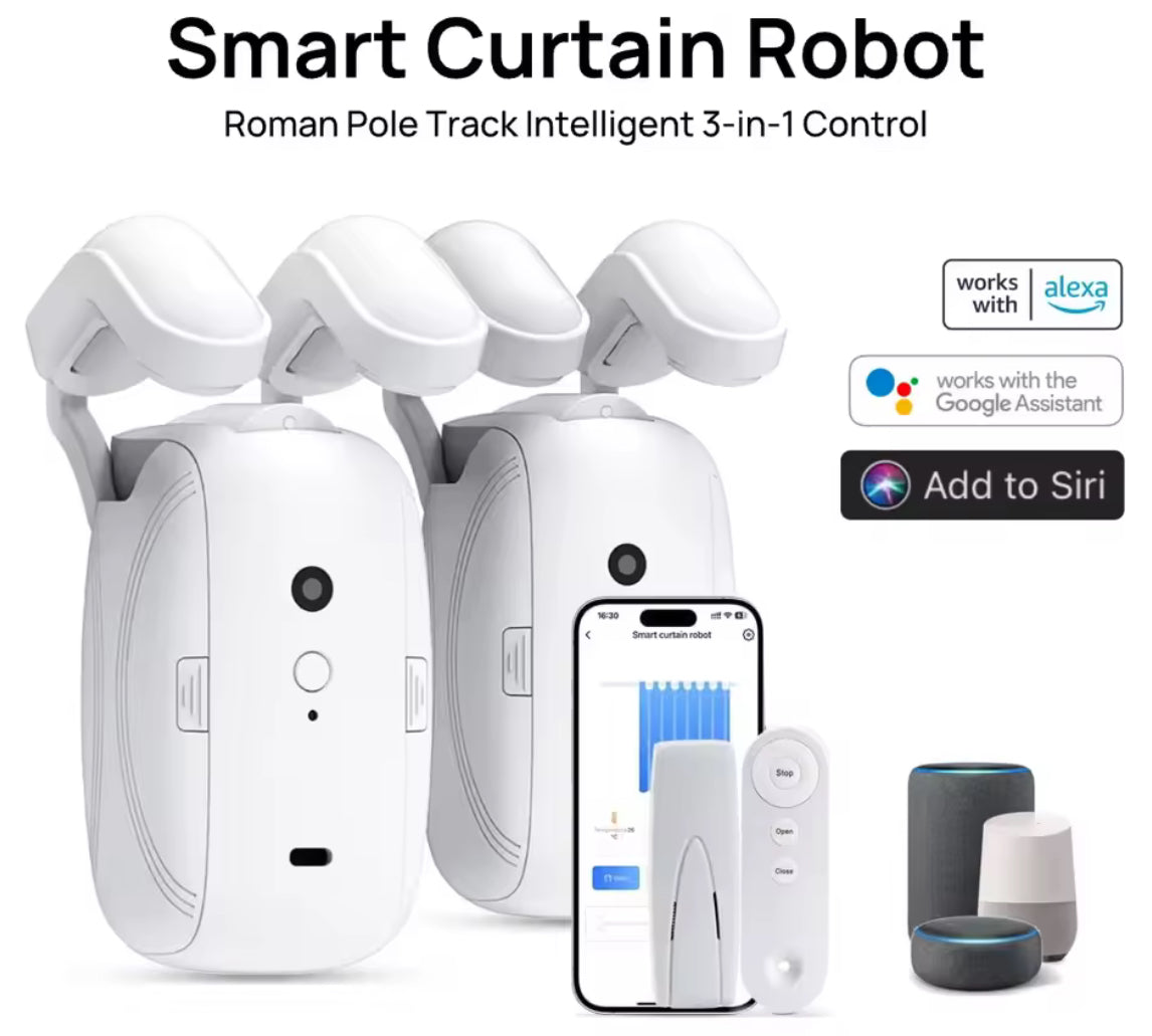 Smart Automatic Curtain Opener - Problems Solved
