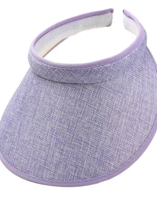 Problems Solved summer sun hat with a wide brim, portable beach hat, lightweight and ideal for sun protection at the beach or outdoors.