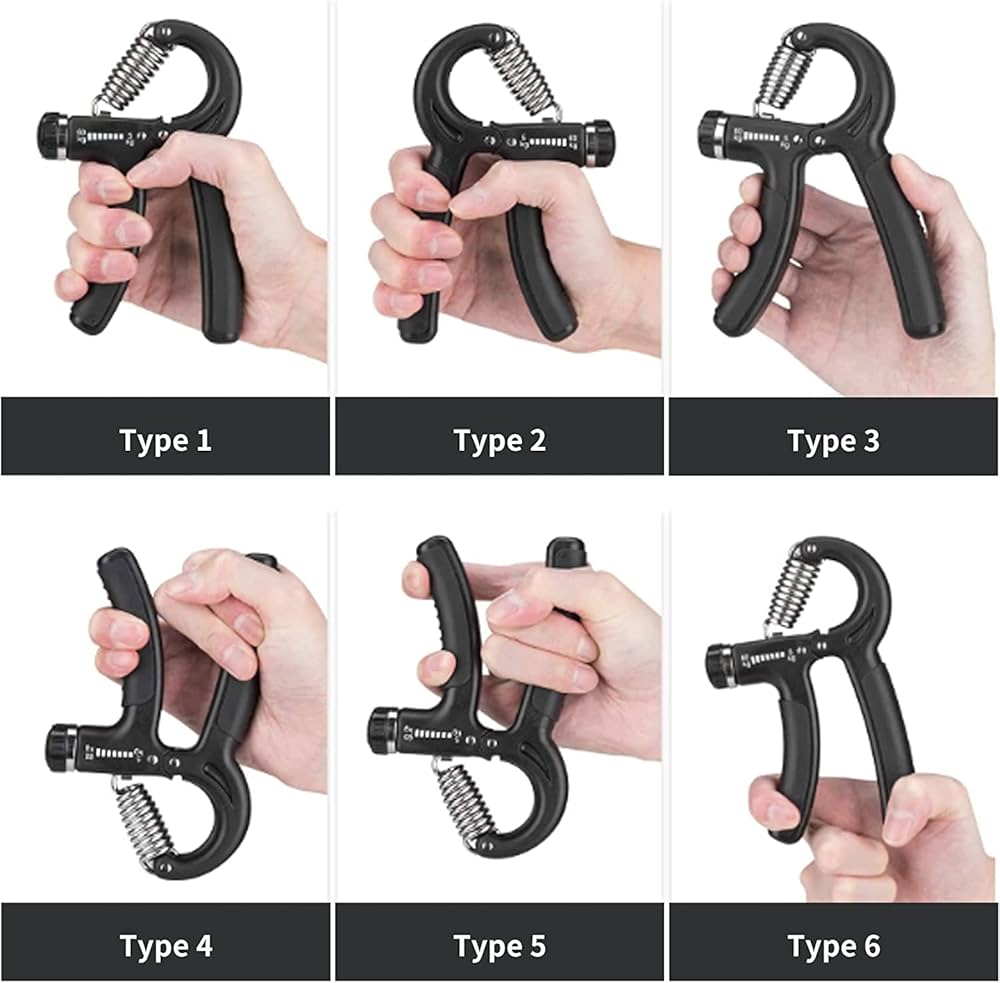 Problems Solved adjustable hand grip strengthener with 5-60 kg resistance, ideal for forearm and wrist training.