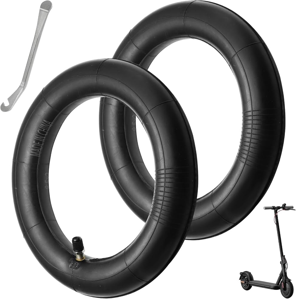 Problems Solved 8.5-inch electric scooter inner tubes, 2-pack, compatible with various scooter models, shown in the image.