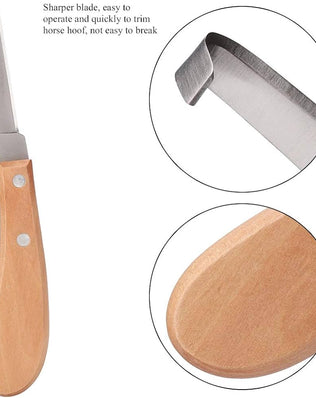 Sharper Hoof Knife, Left or Right Hand Farrier Tools