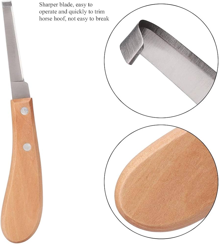 Sharper Hoof Knife, Left or Right Hand Farrier Tools