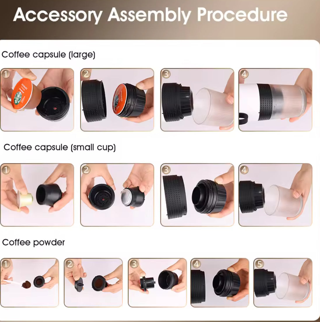 Portable 3-in-1 Wireless, Espresso Maker for Travel - Problems Solved