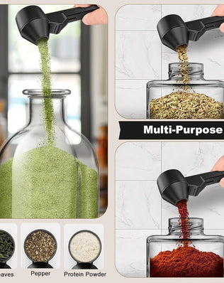 Coffee Scoop & Funnel for Reusable Cup Refillable Coffee Pods, Coffee Measuring