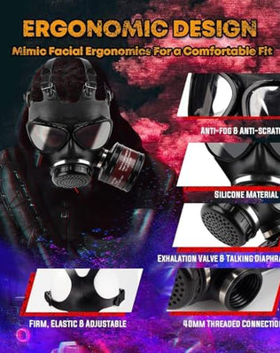 Gas Masks Survival Nuclear and Chemical