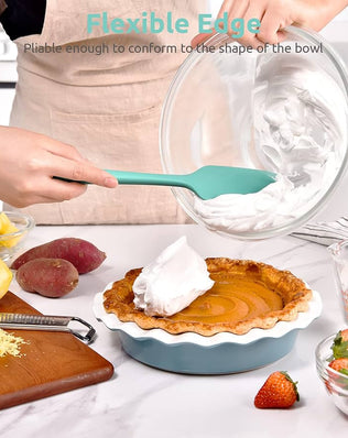 Heat Resistant Large Silicone Spatula 315°C Heat Proof Non-Stick Flexible Seamless Scraper