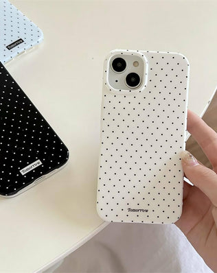 Reownest Case for iPhone 13 iPhone 14 with Cute Polka Dot Pattern Aesthetic Design