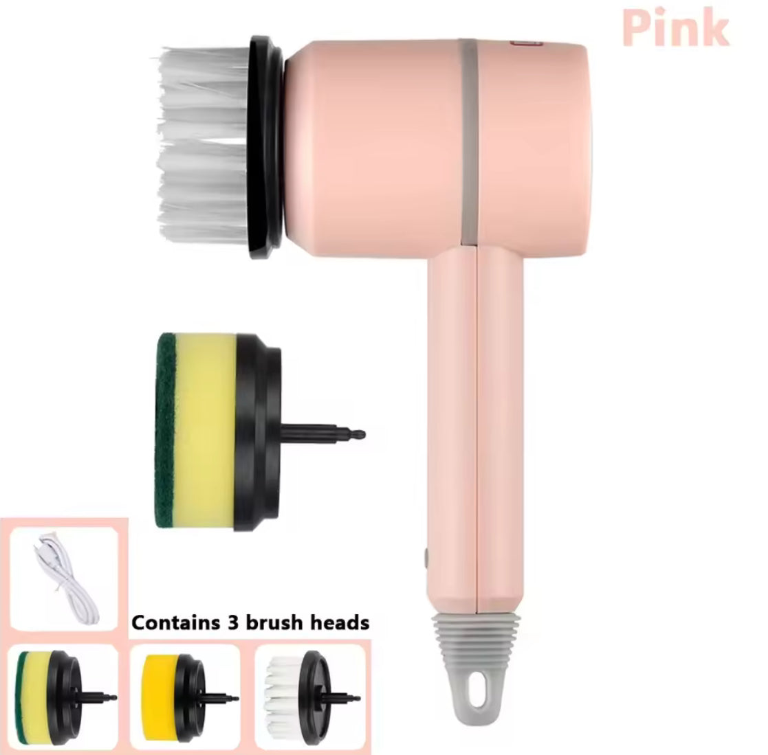 USB-Rechargeable Cordless Electric Cleaning Brush - Problems Solved