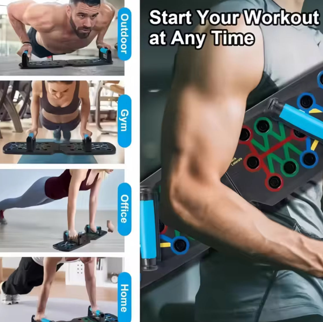 Multifunctional Push-Up Board - Problems Solved