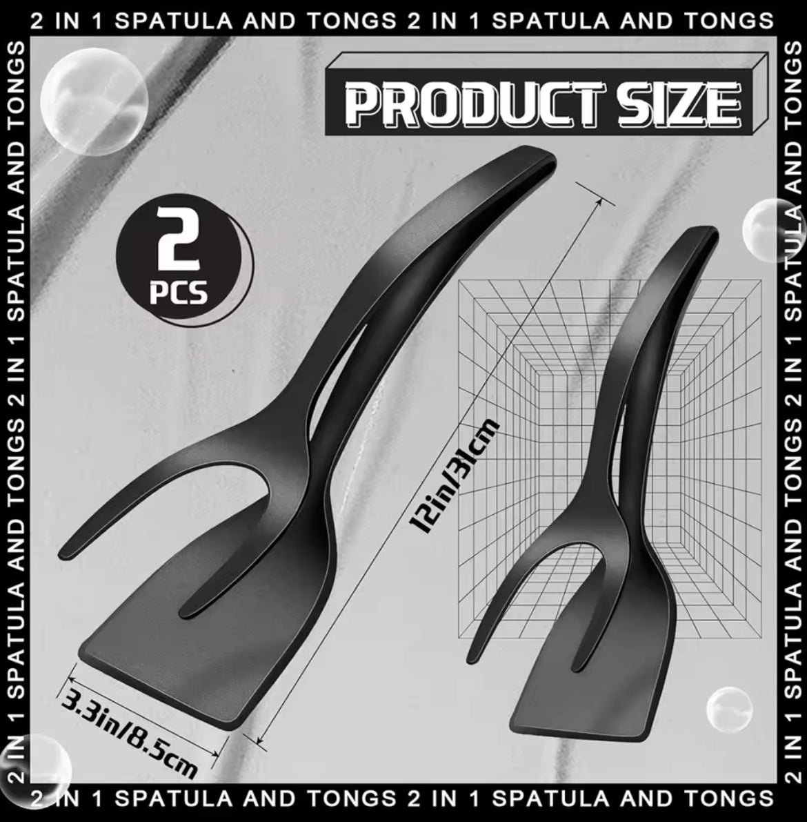 2-in-1 Grip & Flip Spatula Clamp - Problems Solved