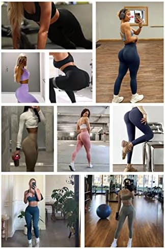 Problems Solved women's high waist scrunch butt leggings with lifting and push-up design, perfect for gym and active wear.