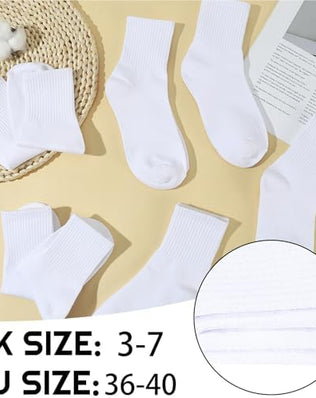 Set of 6 pairs of breathable cotton women's ankle socks, sports and gym leisure crop design by Problems Solved.