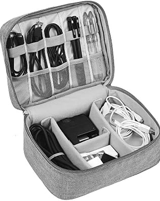 Travel Cable Organizer Bag, Electronics Accessories Organizer Bag, Universal Travel
