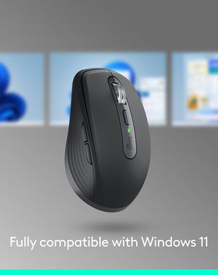 Problems Solved Logitech MX Anywhere 3S wireless mouse with compact design, fast scrolling, and 8K DPI on any surface.