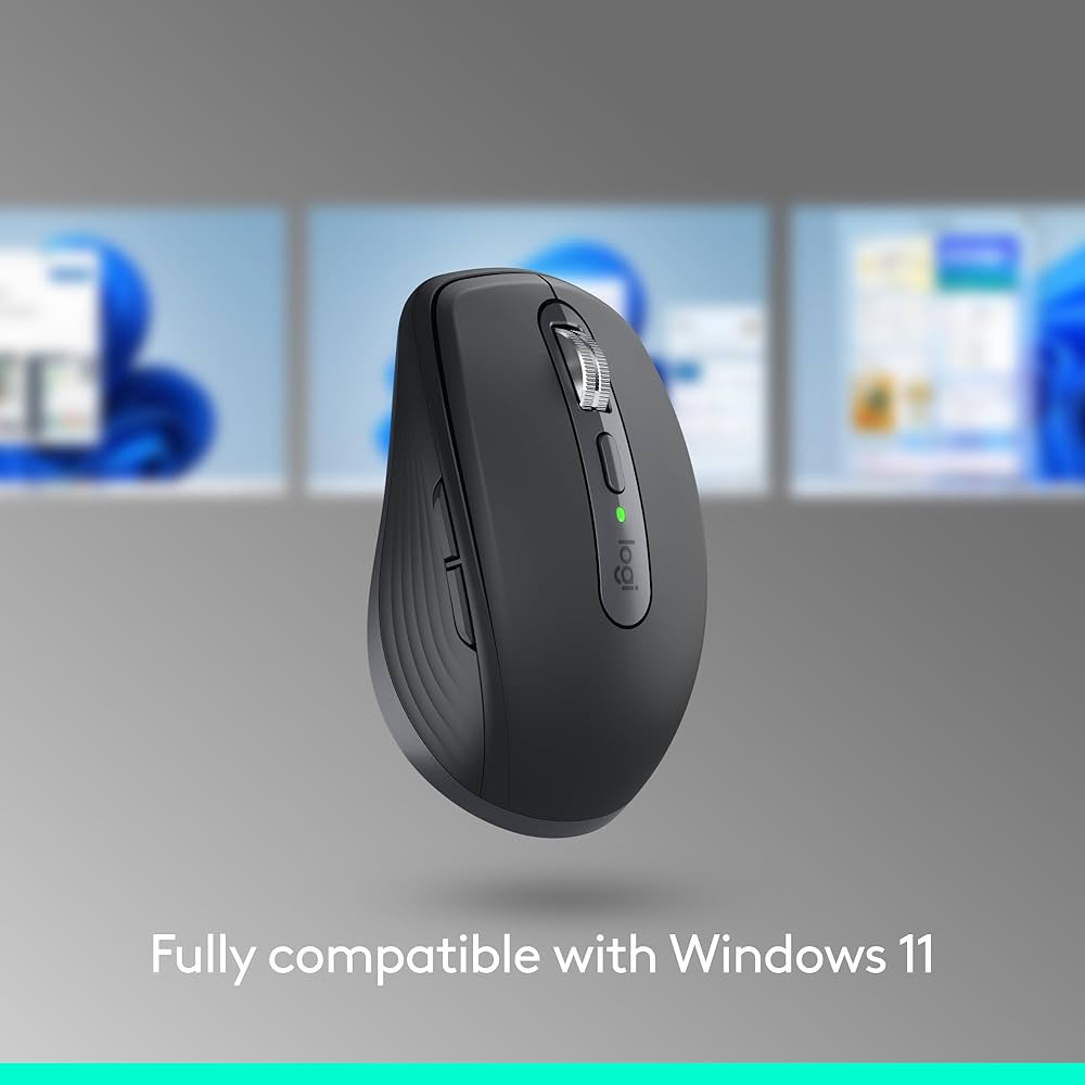 Problems Solved Logitech MX Anywhere 3S wireless mouse with compact design, fast scrolling, and 8K DPI on any surface.