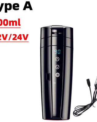 Stainless Car Heated Smart Mug With Temperature Control Electric - Problems Solved