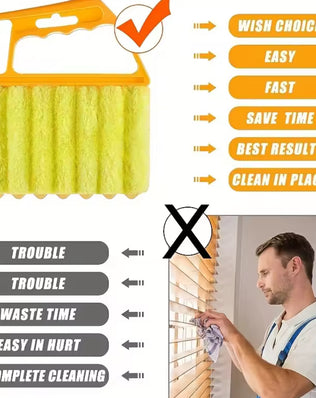 Microfiber Vent & Blind Cleaning Brush 2PCS - Problems Solved