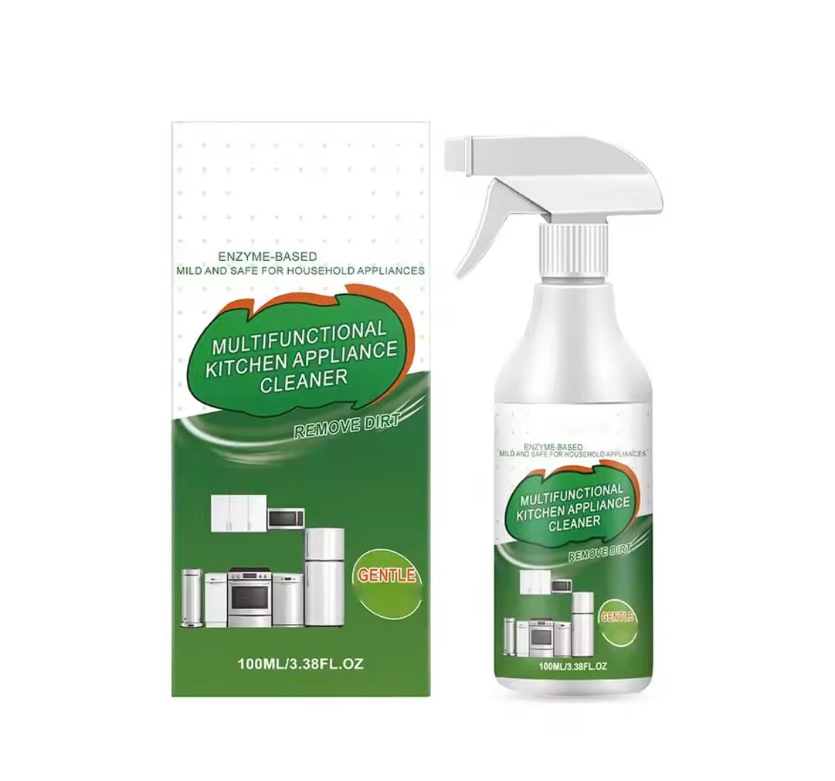 2PCS Kitchen Bath Foaming Bathroom Remover Spray Kitchen Foam Spray