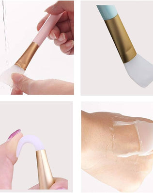3 Pack Silicone Face Mask Makeup Brushes, Facial Mask Brush Skin Care Beauty Tool