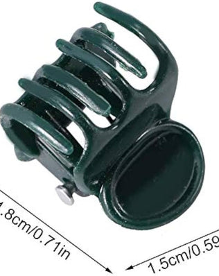 100Pcs Plant Support Clips, Garden Plastic Mini Stalks Flower Garden Tools Stem Clips