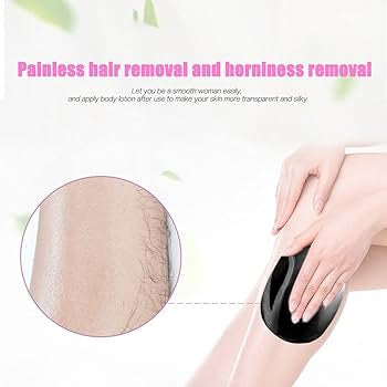 Problems Solved crystal hair remover stone for women and men, safe and portable crystal hair removal tool in natural stone appearance.