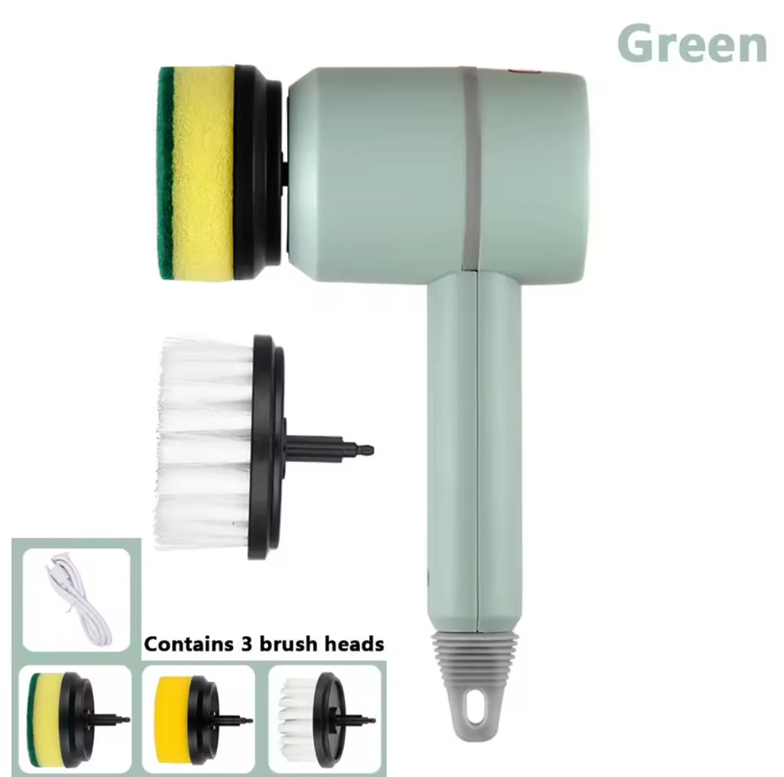 USB-Rechargeable Cordless Electric Cleaning Brush - Problems Solved
