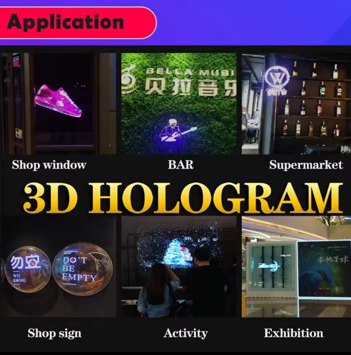 3D Hologram Fan 16.5in 2000x224 WiFi 3D Projector - Problems Solved